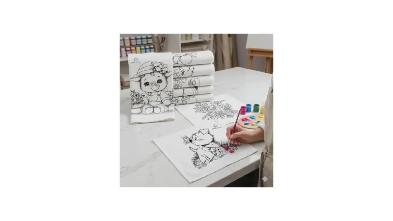 Qual o Melhor pano de prato para artesanato e Pintura