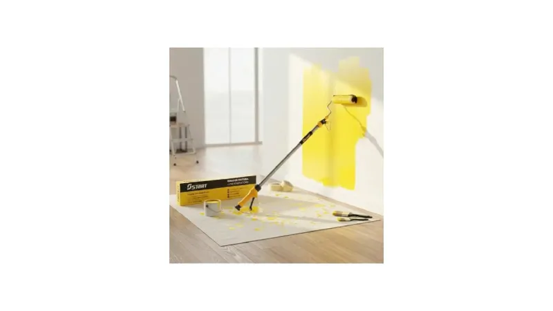 Qual o Melhor rolo para pintar parede com tinta acrílica? Guia do Acabamento Liso