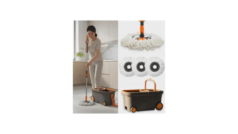 Qual o mop giratório mais durável na limpeza? 10 Modelos