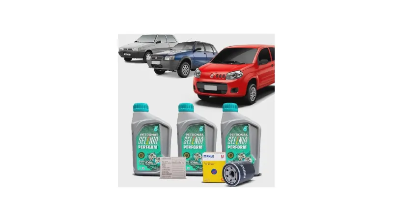 Qual Óleo Usar no Fiat Uno Mille Electronic? O Kit