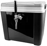 Chopeira 34l Torneira Italiana E Destrave Barril 5l - Preto